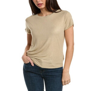 NWT Majestic Filature Deluxe Gold T-Shirt Soft Touch Ladies Size 2/ Small